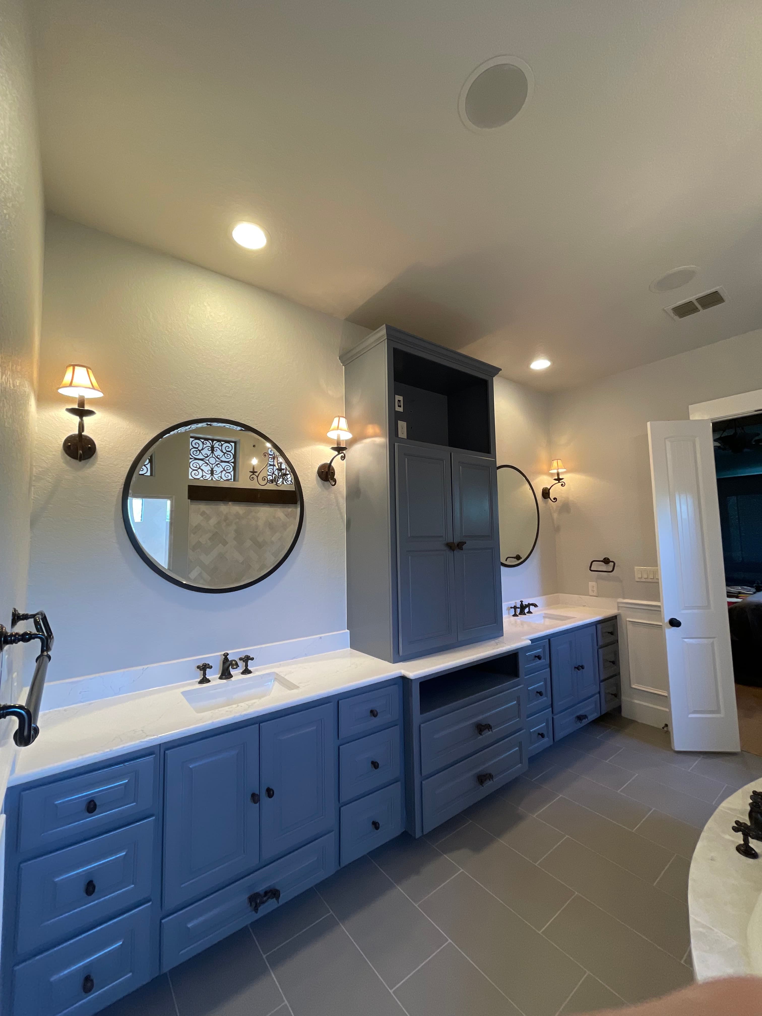 Elegant Vanity Installation
